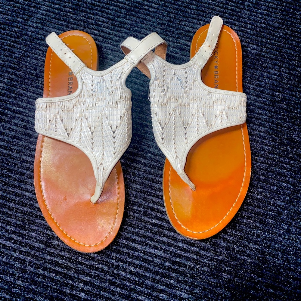 White sandles